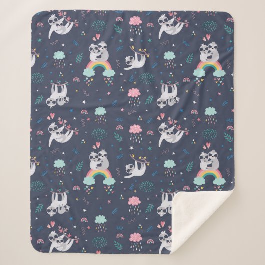 Couverture Sherpa Jolies fentes Sherpa Blanket (Devant)