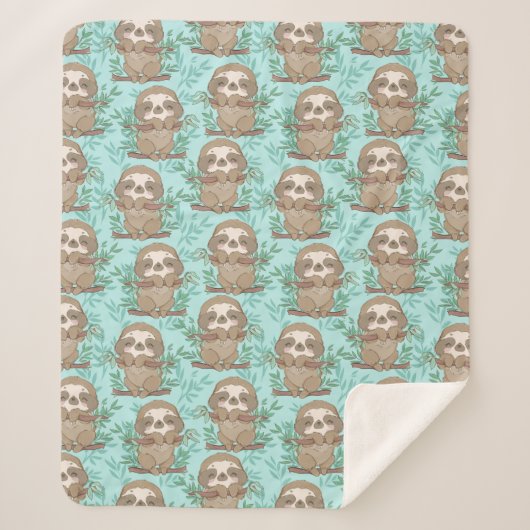 Couverture Sherpa Jolies fentes Sherpa Blanket (Devant)