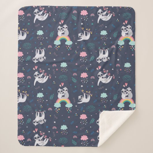 Couverture Sherpa Jolies fentes Sherpa Blanket (Devant)