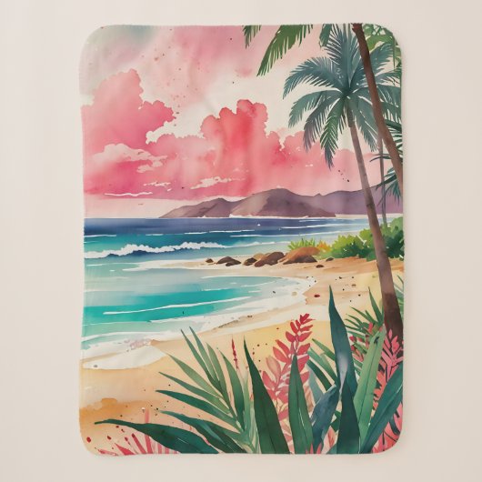 Couverture Sherpa Jortes de sable (Devant)
