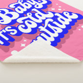 Couverture Sherpa Jouer bébé, c’est froid en hiver (3/4)