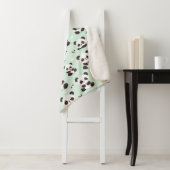 Couverture Sherpa Jouer Motif Panda (En situation)