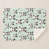 Couverture Sherpa Jouer Motif Panda (Devant (Horizontal))