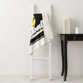 Couverture Sherpa Joueur de softball personnalisé AJOUTER LE NOM Équ (En situation)