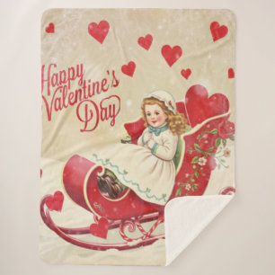 Couverture Sherpa Jour de la Saint Valentin