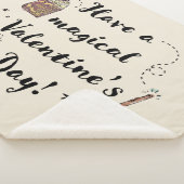 Couverture Sherpa Joyeuse Saint-Valentin Magique (3/4)