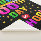 Couverture Sherpa Joyeux 100e jour d'école pour enseignants et étudi (3/4)