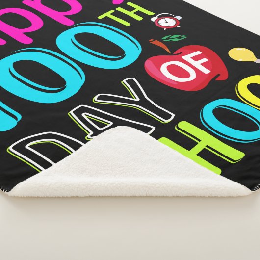 Couverture Sherpa Joyeux 100ème jour d'école (3/4)