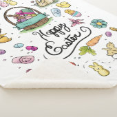 Couverture Sherpa Joyeux art de Pâques (3/4)