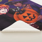 Couverture Sherpa Joyeux costumes d'Halloween (3/4)
