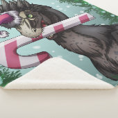 Couverture Sherpa Joyeux dinosaure de Noël (3/4)