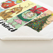 Couverture Sherpa Joyeux Grinchmas Collage de vacances (3/4)
