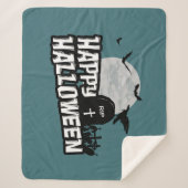 Couverture Sherpa Joyeux Halloween (Devant)