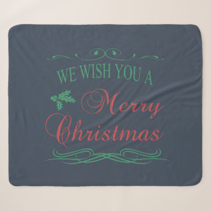 Couverture Sherpa Joyeux Noël