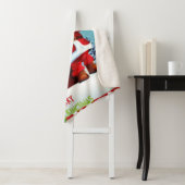 Couverture Sherpa Joyeux Noël (En situation)