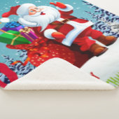 Couverture Sherpa Joyeux Noël (3/4)