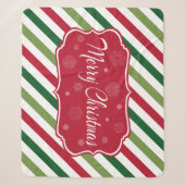 Couverture Sherpa Joyeux Noël (Devant)