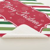 Couverture Sherpa Joyeux Noël (3/4)