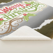 Couverture Sherpa Joyeux Noël (3/4)