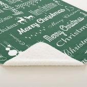 Couverture Sherpa Joyeux Noël (3/4)