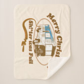 Couverture Sherpa Joyeux Noël, Chut !*ter était plein (Devant)