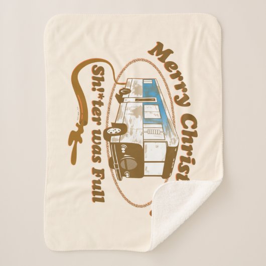 Couverture Sherpa Joyeux Noël, Chut !*ter était plein (Devant)