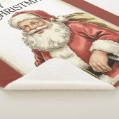 Couverture Sherpa Joyeux Noël Père Noël (3/4)