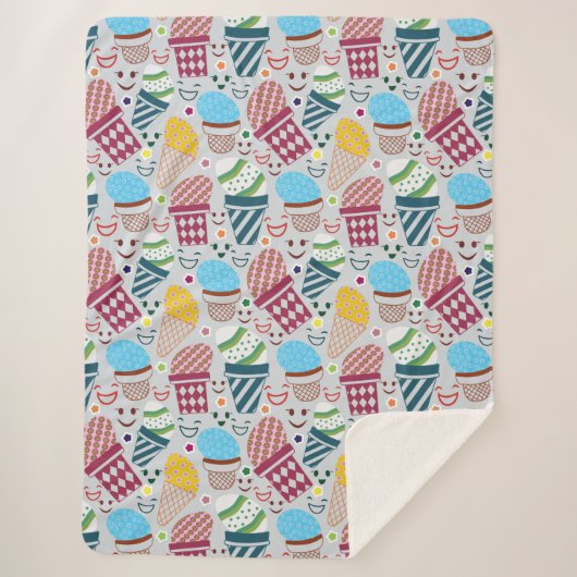 Couverture Sherpa Joyeux Pâques (Devant)