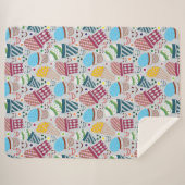 Couverture Sherpa Joyeux Pâques (Devant (Horizontal))