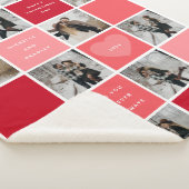 Couverture Sherpa Joyeux Valentines Jour 12 Grille photo (3/4)