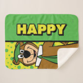 Couverture Sherpa Joyeux Yogi Bear (Devant (Horizontal))