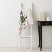 Couverture Sherpa Juillet Fleur d'anniversaire (En situation)