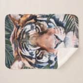 Couverture Sherpa Jungle Cat - Tigre (Devant (Horizontal))
