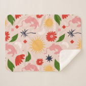 Couverture Sherpa Jungle céleste (Devant (Horizontal))