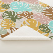 Couverture Sherpa jungle monstère colorée (3/4)