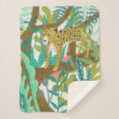 Couverture Sherpa Jungle Roar - Cheetah (Devant)
