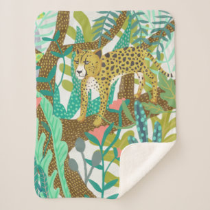 Couverture Sherpa Jungle Roar - Cheetah