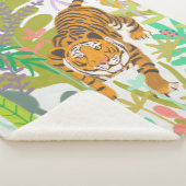 Couverture Sherpa Jungle Roar - Tigre (3/4)