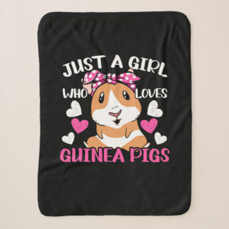 Couverture Sherpa Juste Une Fille Qui Aime Les Cochons De Guinée