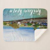 Couverture Sherpa Kailua Kona Pier Hawaii (Devant (Horizontal))