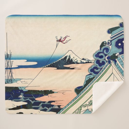 Couverture Sherpa Katsushika Hokusai - Asakusa Honganji temple, Edo (Devant (Horizontal))