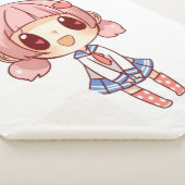 Couverture Sherpa kawaii, anime, fille, juste, qui,aime, dessine, (3/4)