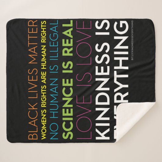 Couverture Sherpa #KindnessIsEverything (Devant (Horizontal))