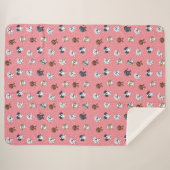 Couverture Sherpa KiniArt Shih Tzu (Devant (Horizontal))