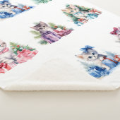 Couverture Sherpa Kittens de Noël (3/4)