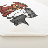 Couverture Sherpa Kitty et Puppy (3/4)