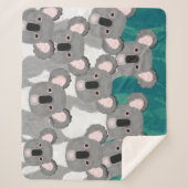 Couverture Sherpa Koalas Sherpa Blanket (Devant)