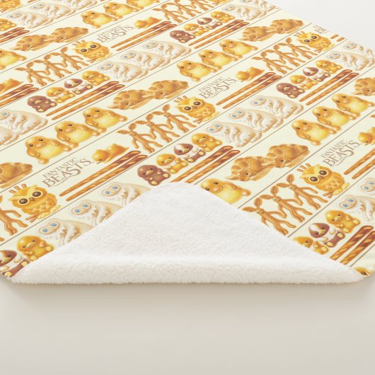 Couverture Sherpa Kowalski Bakery Rows of Traitements Motif (3/4)