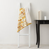 Couverture Sherpa Kowalski Bakery Rows of Traitements Motif (En situation)