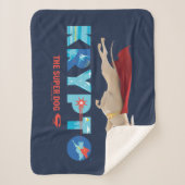 Couverture Sherpa Krypto Le Super Chien (Devant)